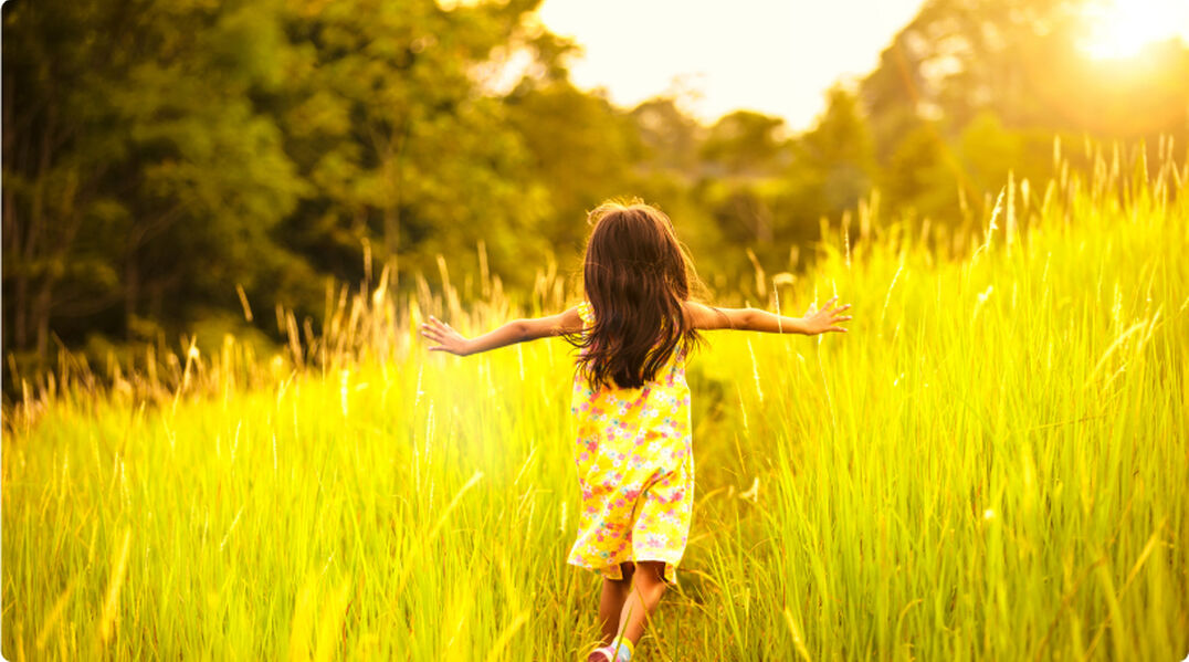 Kid running